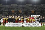 Cri de soutien à la Palestine dans le stade de Barcelone