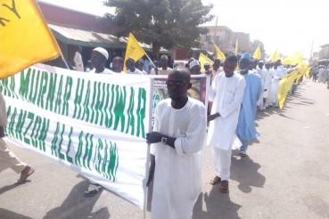 Ana Nuna Goyon Baya Ga Sheikh Zakzaky A Tarukan Maulidin Manzo (SAW)