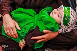Tarukan tunawa da ranar kisan jariri dan Imam Hussain (AS)  a Iran
