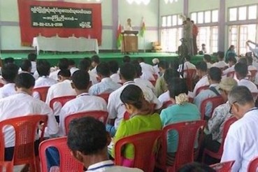 राख़ेने में मुसलमानों की उपस्थिति को समाप्त करने के लिऐ बौद्ध सभा