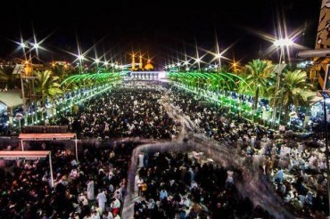 आस्ताने अब्बासी द्वारा Arafah के दिन तीर्थयात्रियों का स्वागत करने के लिए तैयारी