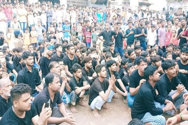 भारत के अधिकांश जुलूसों में शांति, कुरान के अपमान पर जगह-जगह विरोध प्रदर्शन
