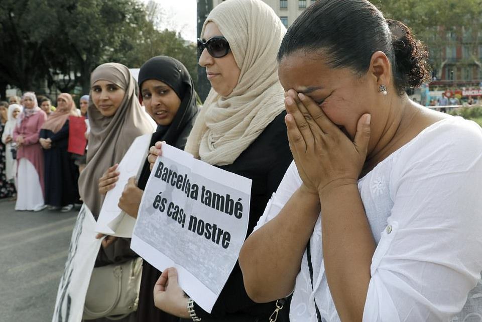 Muslim Spanyol Sekali Lagi Melakukan Demo dalam Mengecam Terorisme