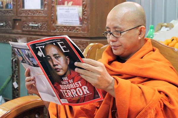 Bin Laden Buddha dan Suport pada Kekerasan terhadap Muslim Myanmar