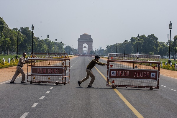 Galeri | Bayangan Karantina di Kota-kota India