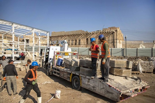 Kesinambungan Rekonstruksi Masjid Jami Bersejarah Mosul