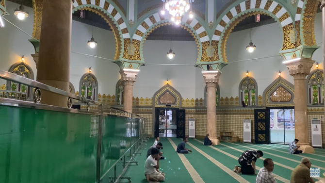 Mengulik Arsitektur Masjid Raya Al-Mashun, Perpaduan Antara Timur Tengah dan Eropa