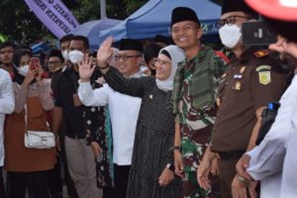 Bupati Nina Resmi Membuka MTQ ke-52 Tingkat Kabupaten Indramayu Tahun 2022