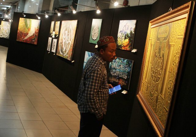 Pameran Seni Kaligrafi Kontemporer Dari 26 Negara