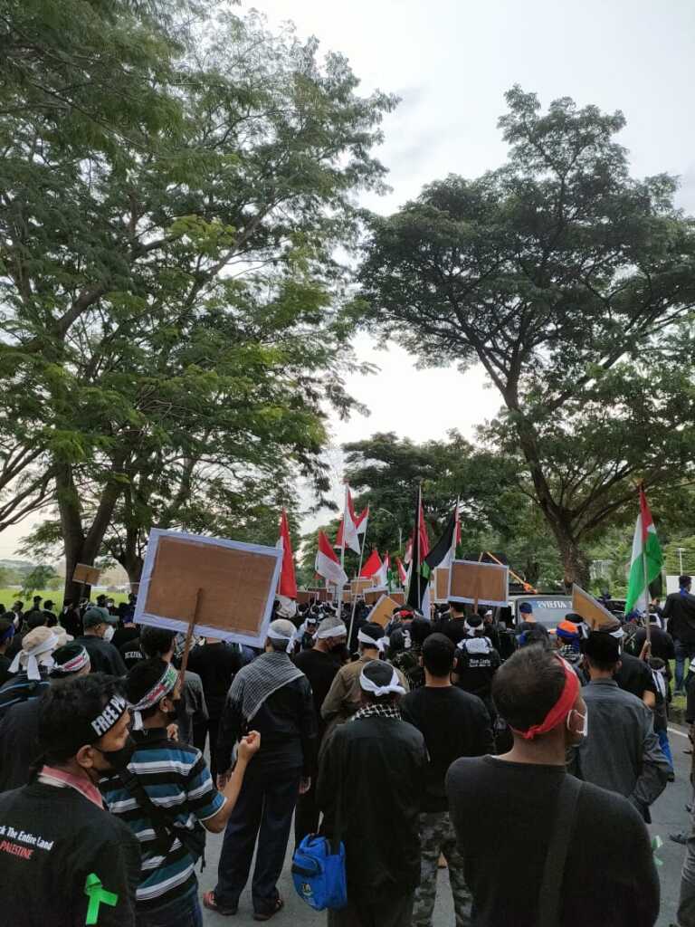 Demo Pembebasan Palestina Serempak Seluruh Indonesia