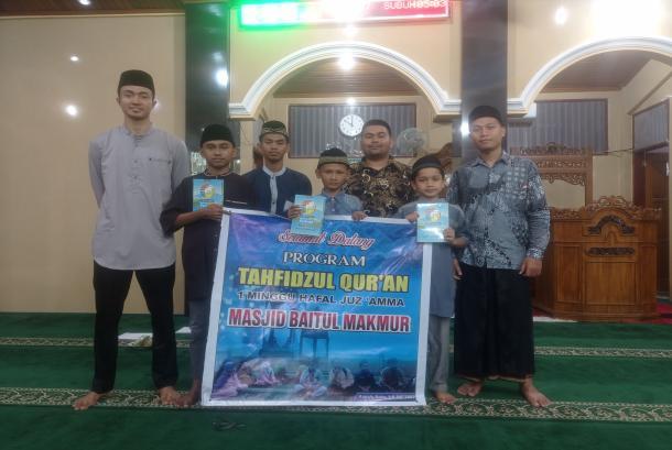Masjid Baitul Makmur Kapalo Koto, Padang Pariaman Adakan Camp Tahfidz Alquran