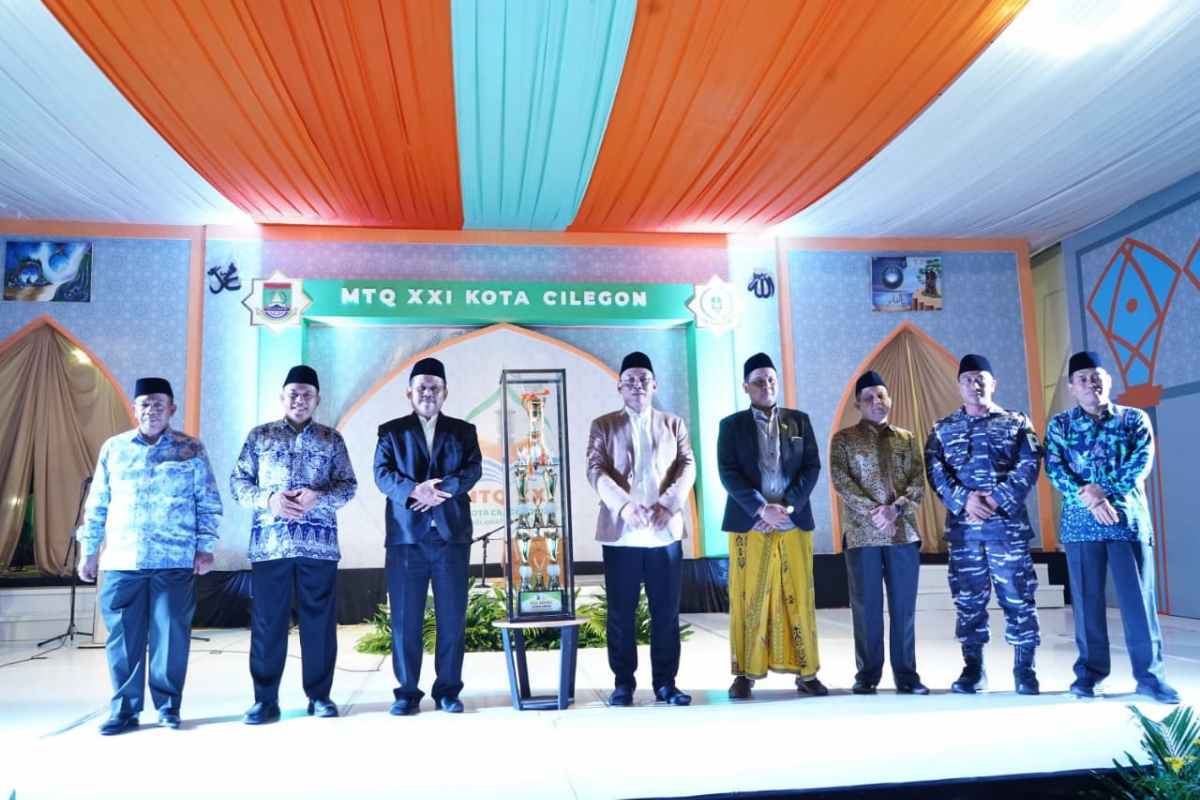 MTQ XXI Kota Cilegon 2022, Ditutup Langsung Walikota Helldy