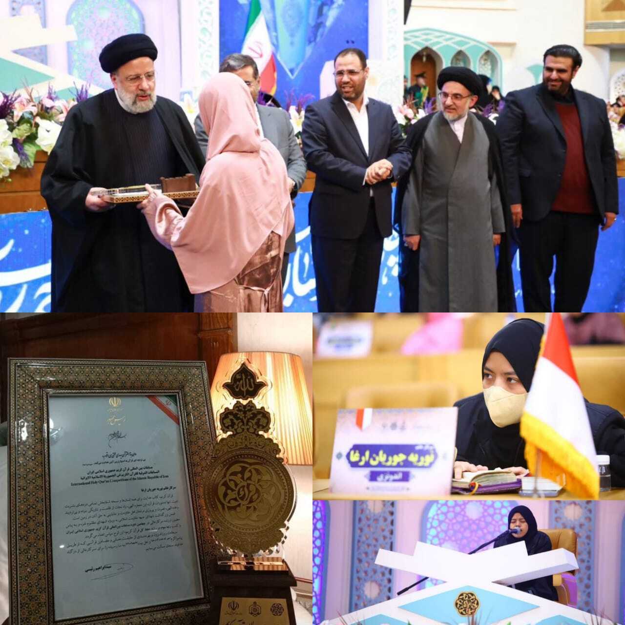 Nuriah, Raih Terbaik III MTQ Internasional Di Iran