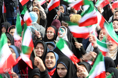 IRAN - Celabrazione 37esimo anniversario della Rivoluzione Islamica