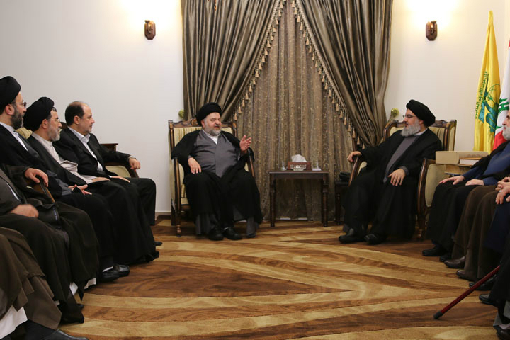 Incontro tra Seyyed Hasan Nasrallah e rappresentante dell’Ayatollah Sistani