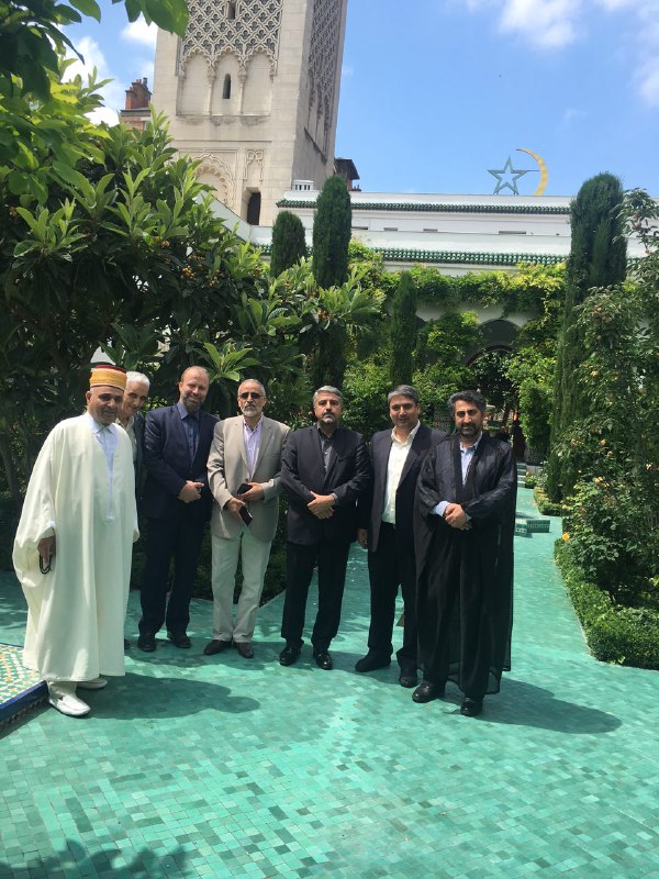 Francia:delegazione coranica iraniana alla Grande moschea di Parigi + FOTO