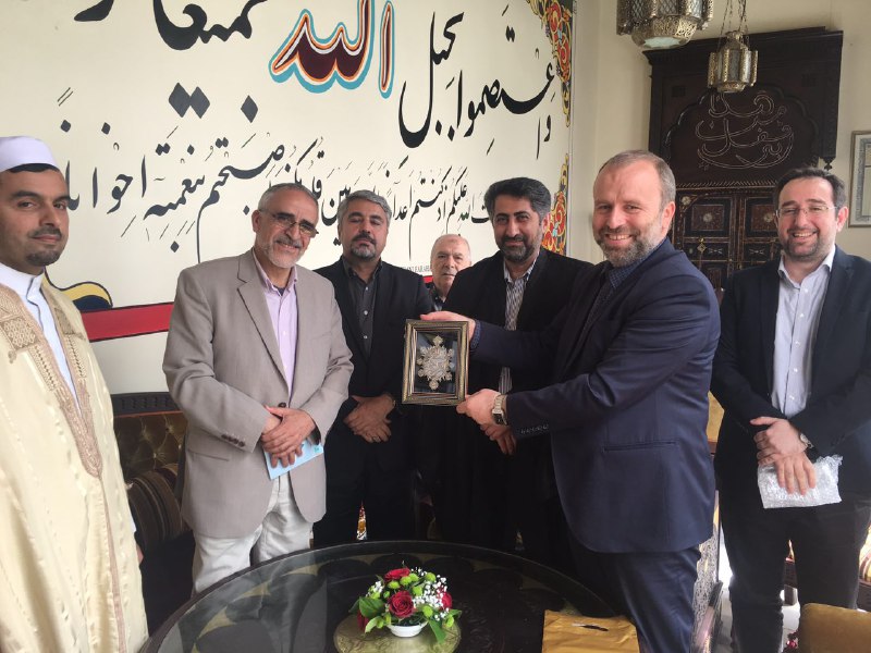 Francia:delegazione coranica iraniana alla Grande moschea di Parigi + FOTO