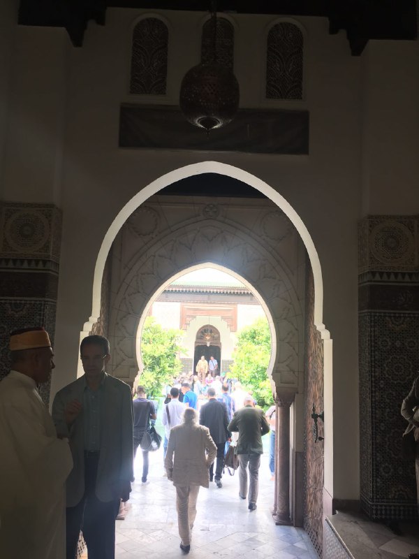 Francia:delegazione coranica iraniana alla Grande moschea di Parigi + FOTO