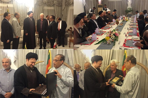 Il nipote dell’Imam Khomeini alla preghiera del venerdi’ in Sri Lanka + FOTO