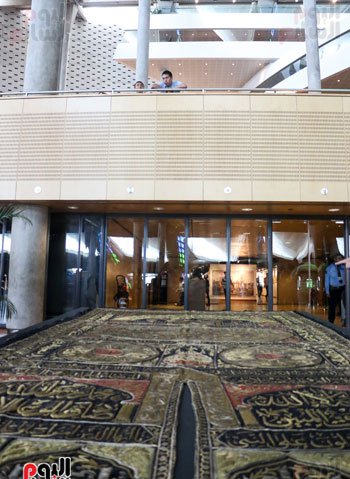 Egitto:il telo della Ka’ba alla biblioteca di Alessandria