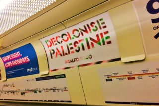 A Londra, 100 poster per la decolonizzazione della Palestina