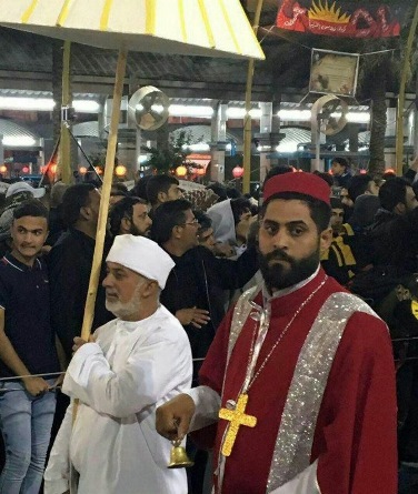 Strada  d'amore  Najaf verso  Karbala