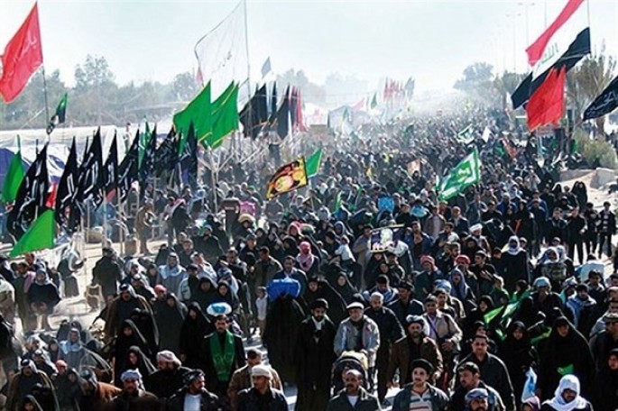 Strada  d'amore  Najaf verso  Karbala