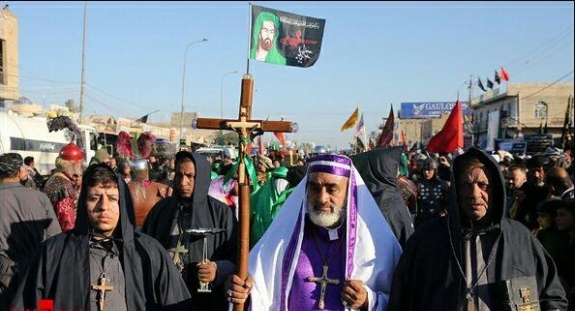 Strada  d'amore  Najaf verso  Karbala