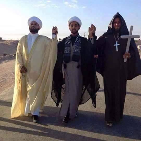 Strada  d'amore  Najaf verso  Karbala
