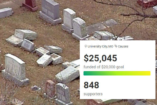 Usa, I musulmani che hanno raccolto i soldi per ricostruire un cimitero ebraico distrutto