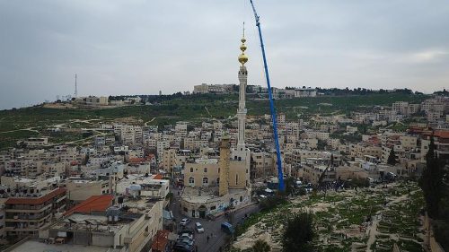 Inaugurato il piu' grande minareto di Al-Qods