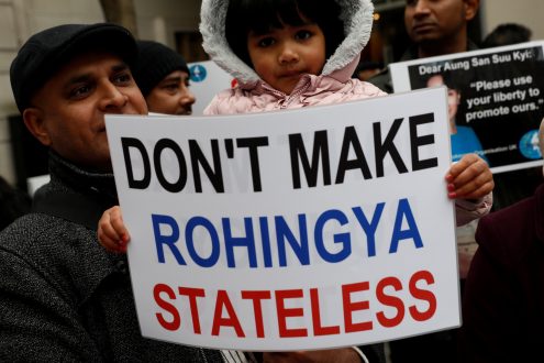 Londra:manifestazione in difesa dei musulmani Rohingya