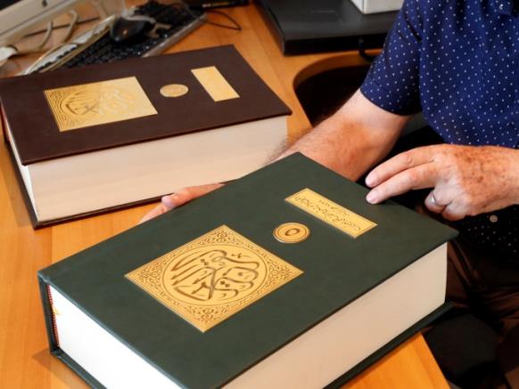 Libano:il Corano con la calligrafia 
