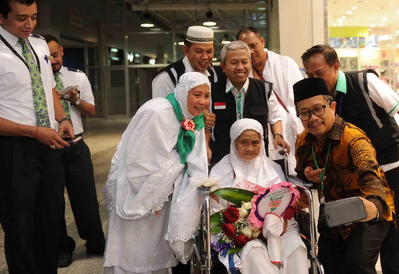 Hajj:la donna piu' anziana al pellegrinaggio di quest'anno