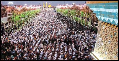 Preghiera del Eid al-Adha a Karbala
