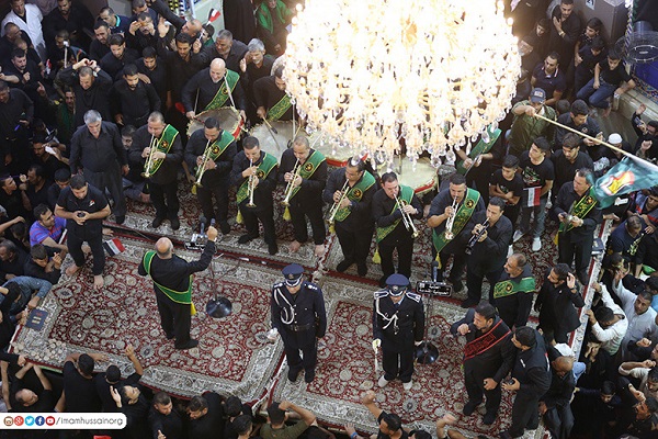 Moharram:sostituite bandiere dei sacri mausolei di Karbala + FOTO