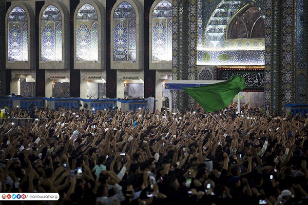 Moharram:sostituite bandiere dei sacri mausolei di Karbala + FOTO