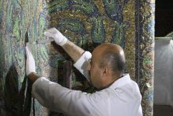 Il restauro del mosaico della moschea Al-Aqsa, otto anni di lavoro Il restauro del mosaico della moschea Al-Aqsa, otto anni di lavoro