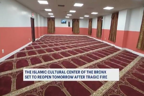 Il Centro Culturale Islamico nel Bronx di New York riapre dopo 12 anni