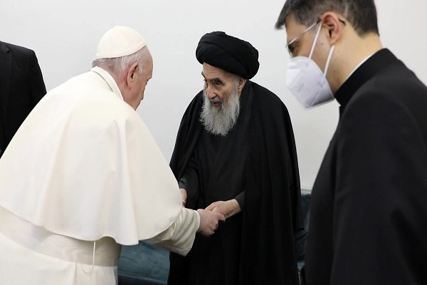 Visita Papa in Iraq: presidente dell'Autorità palestinese elogia il sostegno dell'Ayatollah Sistani alla Palestina Visita Papa in Iraq: presidente dell'Autorità palestinese elogia il sostegno dell'Ayatollah Sistani alla Palestina