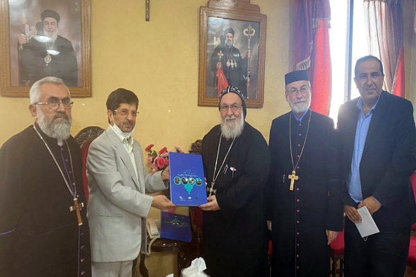 Libano: addetto culturale iraniano incontra arcivescovo chiesa siro-ortodossa