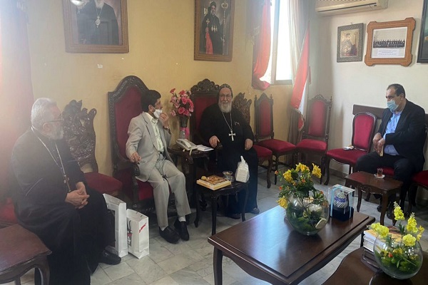 Libano: addetto culturale iraniano incontra arcivescovo chiesa siro-ortodossa