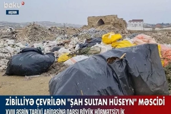 Azerbaigian: moschea demolita e trasformata in discarica