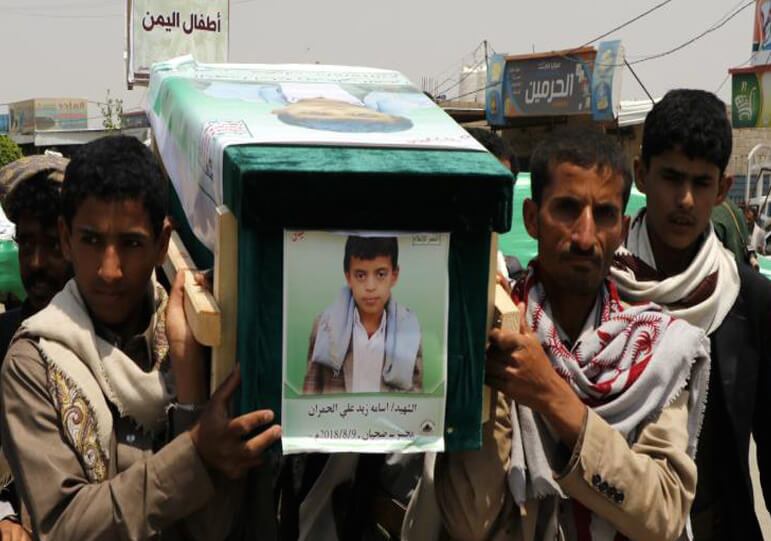 Yemen, oltre un milione di bambini in zone di conflitto