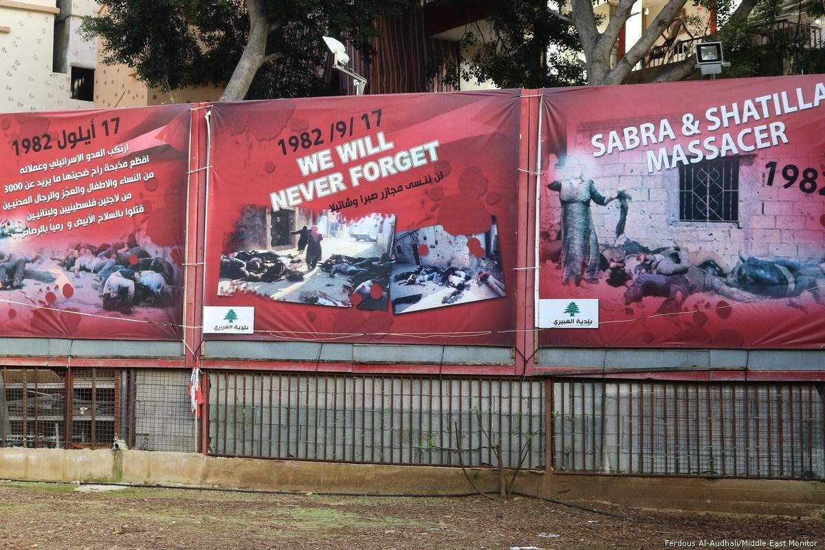 Ricordo del massacro di Sabra e Chatila Ricordo del massacro di Sabra e Chatila