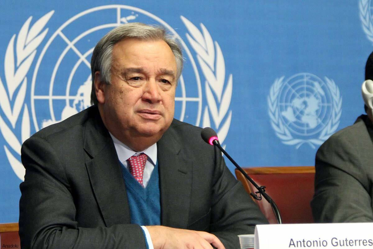Antonio Guterres: “Palestinesi sottoposti a 56 anni di soffocante occupazione”