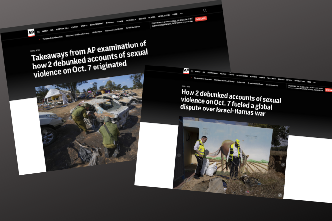 AP confuta le accuse di violenza sessuale perpetrata da Hamas