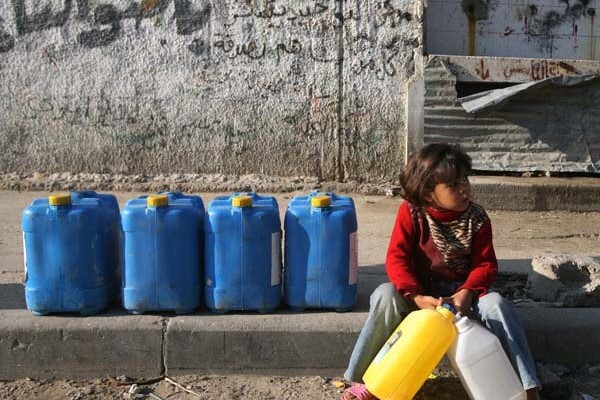 Acqua, l’arma di Israele contro Gaza