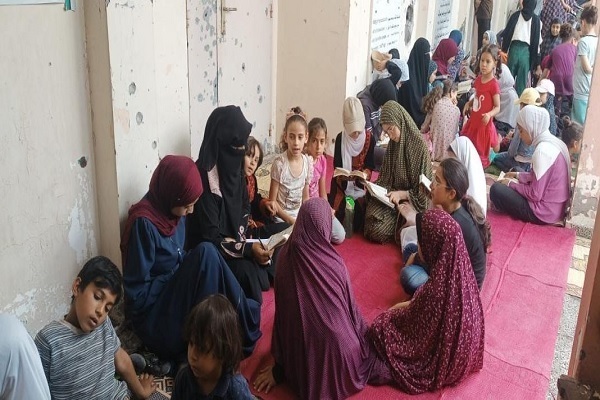 Gaza settentrionale: 150 memorizzatori partecipano a evento Khatm al-Quran nonostante la guerra