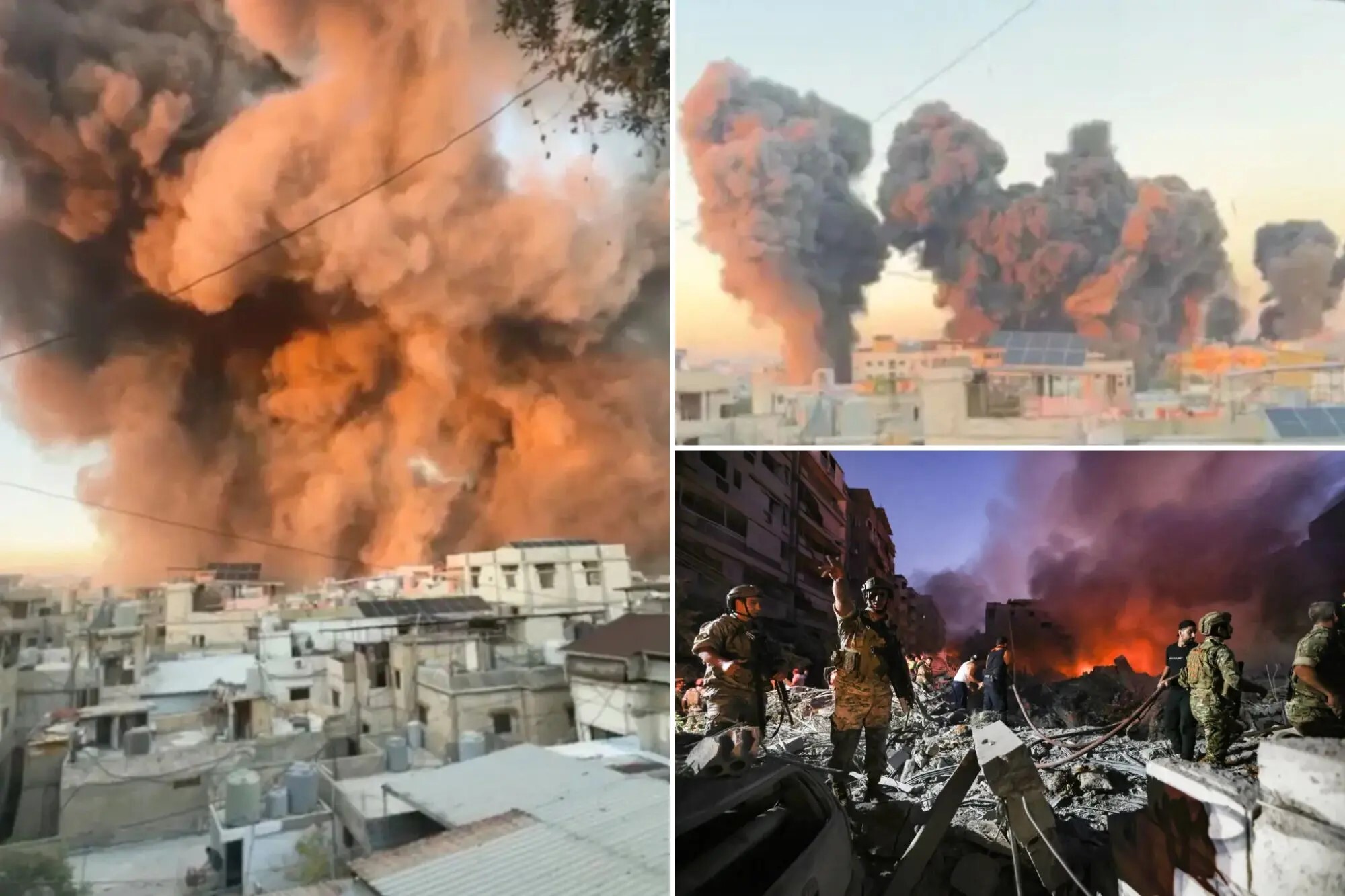 Beirut, sei edifici rasi al suolo per uccidere Nasrallah